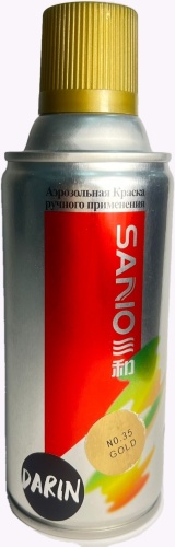 SANIO краска No.35 gold тон 1036 золото, 350 мл