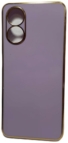 Чехол для OPPO A17 сиреневый