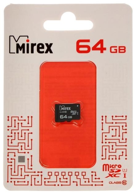 Карта памяти Mirex 4245644 64 Гб