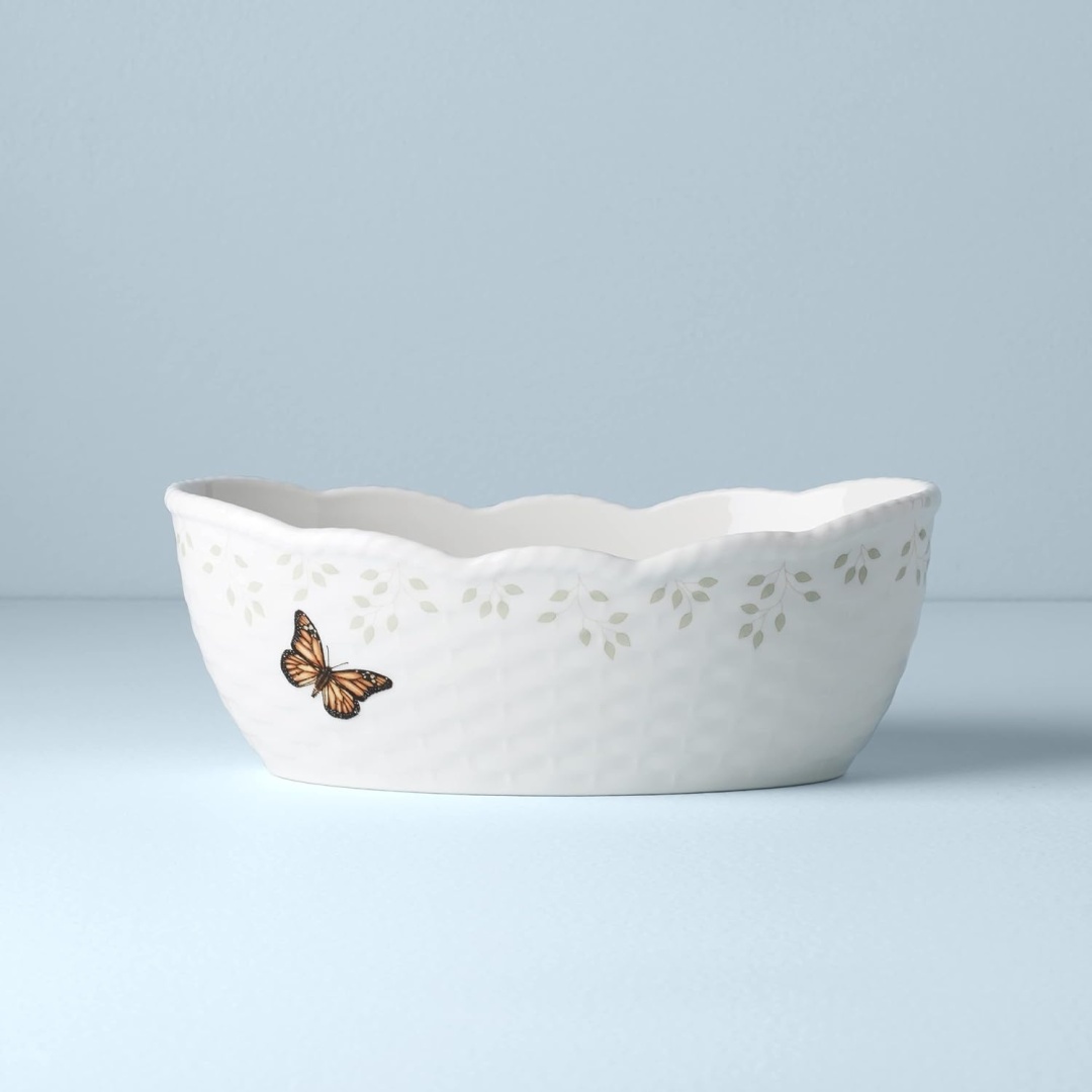 Корзина для хлеба Lenox BUTTERFLY MDW 894107, фарфор