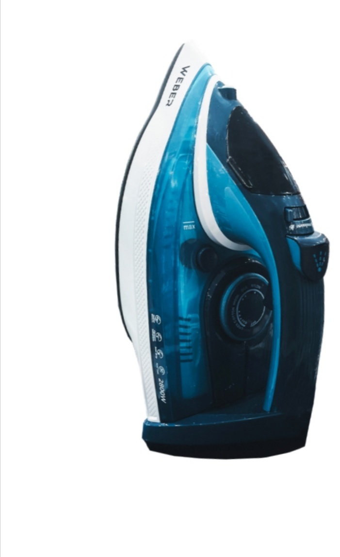 Утюг Weber ES-2800B голубой