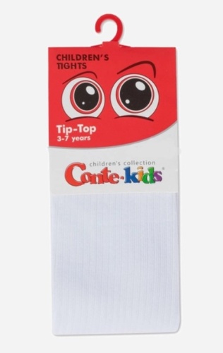 Колготки классические Conte-Kids белый
