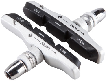 Decathlon DECATHLON ТОРМОЗНЫЕ КОЛОДКИ СО СМЕННЫМИ НАКЛАДКАМИ V-BRAKE 500 16079 RO