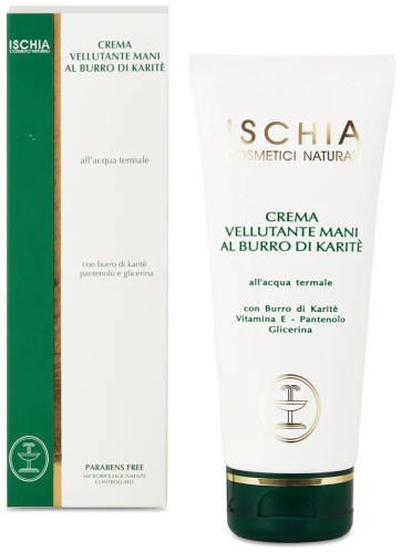 Ischia Cosmetici Naturali Разглаживающий с маслом карите крем для рук 100 мл