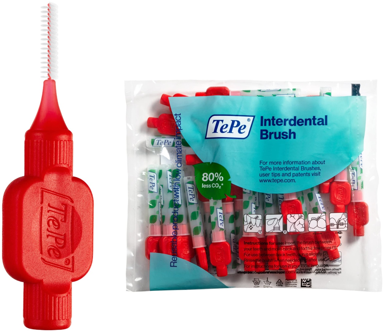 TePe Interdental Brush зубной ершик средняя 20 шт