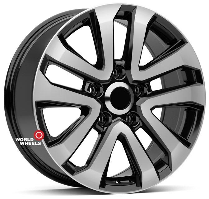 WorldWheels 338-2001 8.5x20/5x150 D110.2 ET45 черный