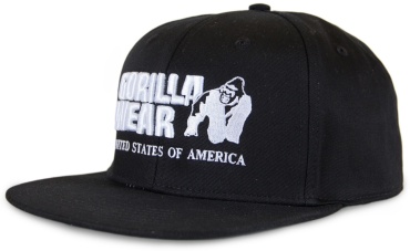Кепка Gorilla Wear размер универсальный, черный