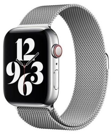 Ремешок WIWU для Apple Watch Series 1, Watch Series 2, Watch Series 3 серебристый