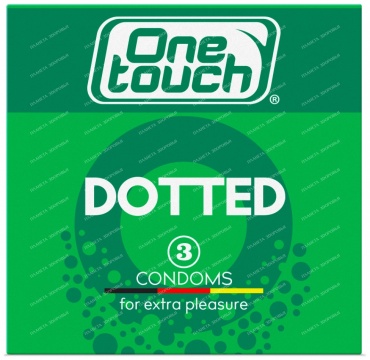Презервативы One Touch Dotted 3 шт