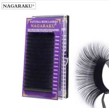 NAGARAKU накладные C 0.07 мм черный 12 мм