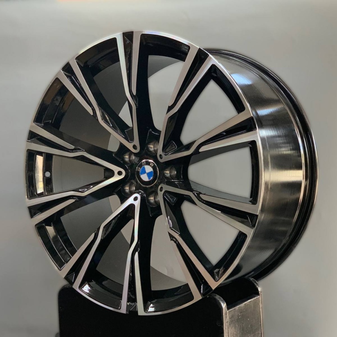 LegeArtis B544 BKF 9.5x22/5x112 D66.6 ET37 4 диска черный, серебристый, графит