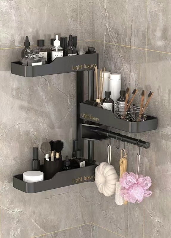 Luxury полка DS1505 3 шт, металл, пластик