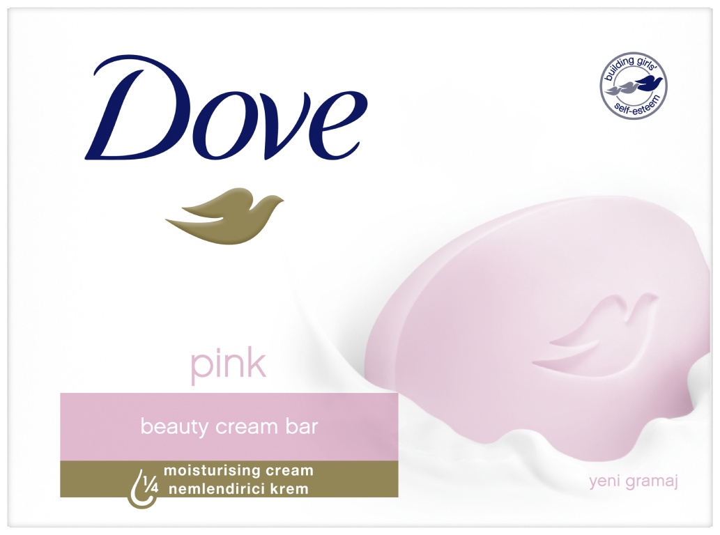 Кусковое мыло туалетное Dove Beauty Cream Bar Роза 90 г