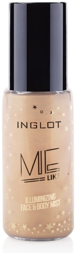 Inglot Me Like Illuminixing Face Body Mist фиксатор макияжа для лица 50 мл