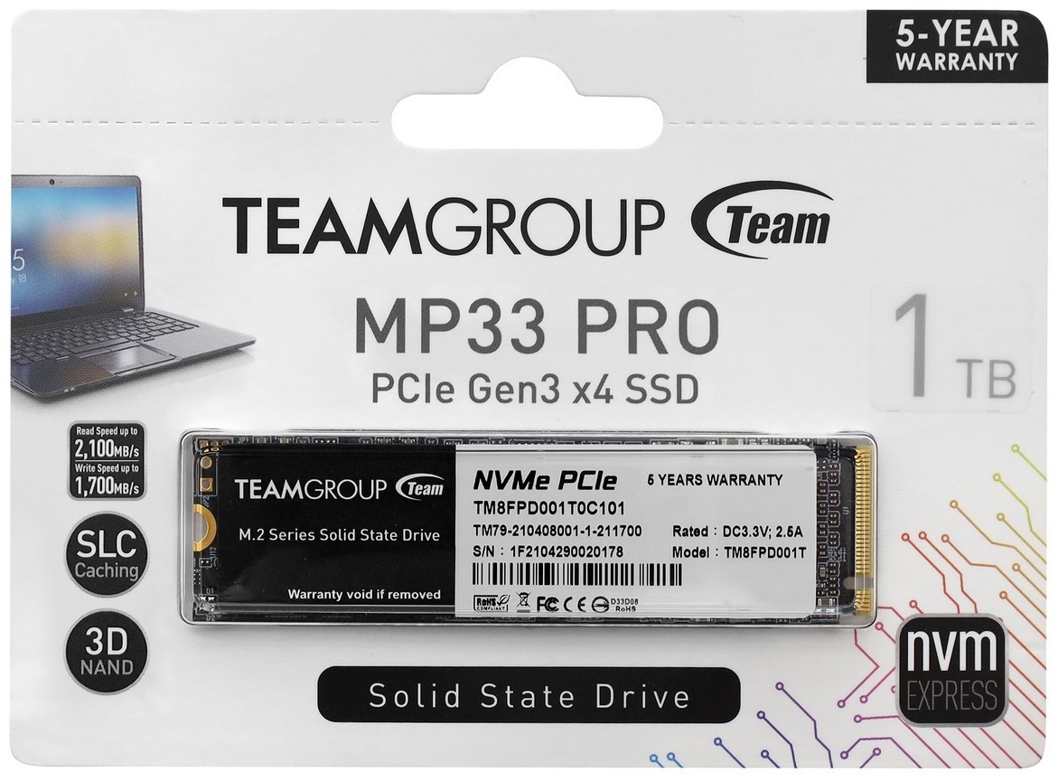 Team Group MP33 PRO TM8FPD001T0C101 1Tb