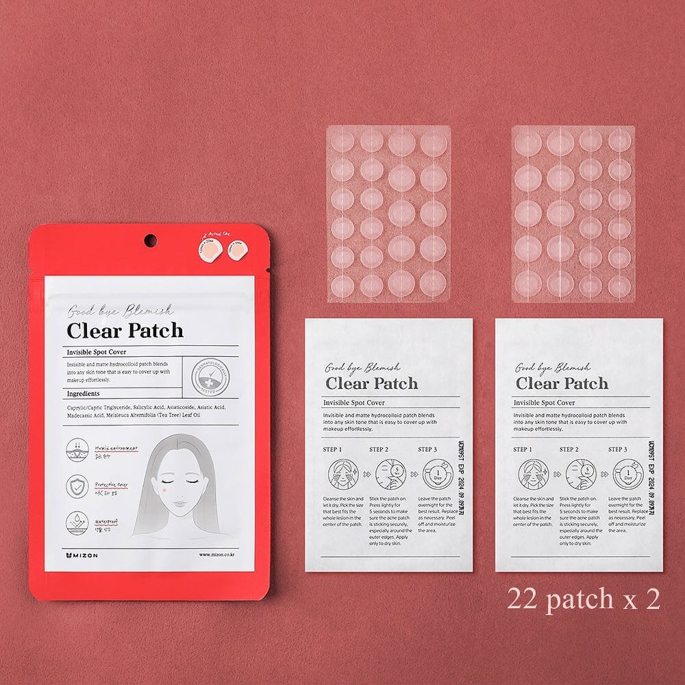 Патчи MIZON точечные Good Bye Blemish Clear противовоспалительные 44 шт