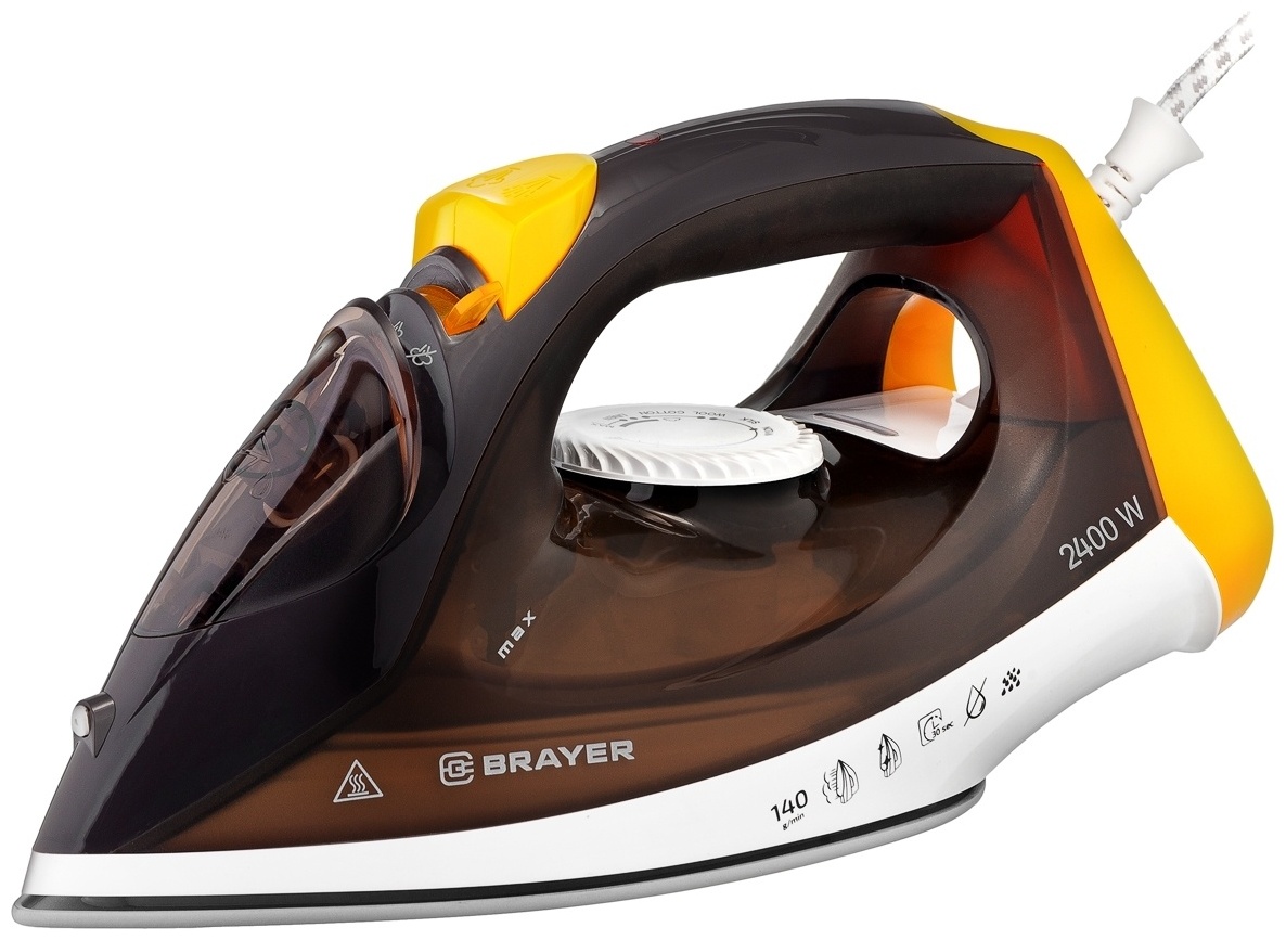 Утюг BRAYER BR4003 коричневый