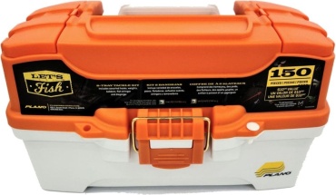 Plano Two-Tray Tackle Box + 150 Piece Kit Tackle