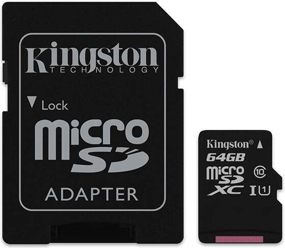 Карта памяти Kingston SDCX10/64GB 64 Гб