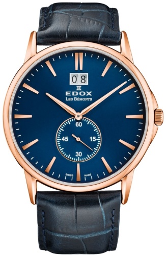Кварцевые Edox 64012 37R BUIR сталь