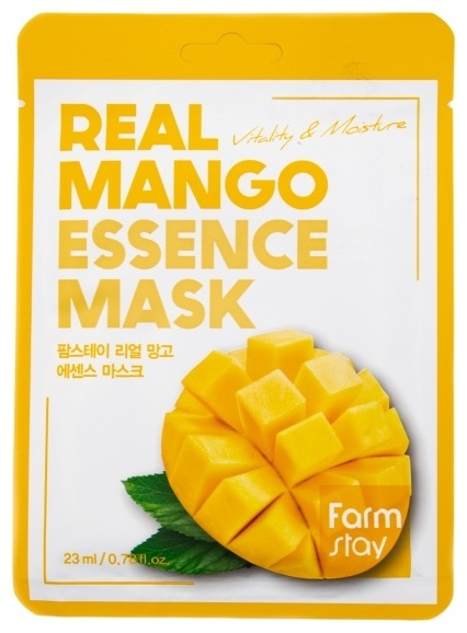 Маска для лица Farmstay тканевая Real Mango 1 шт