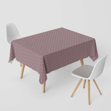 Скатерть Shabu 200x140 см, полиэстер, милано, 1 шт