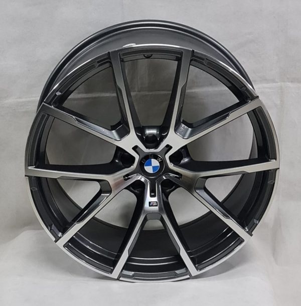 WorldWheels BMW-5398 8.5x20/5x112 D66.6 ET26 серый, серебристый