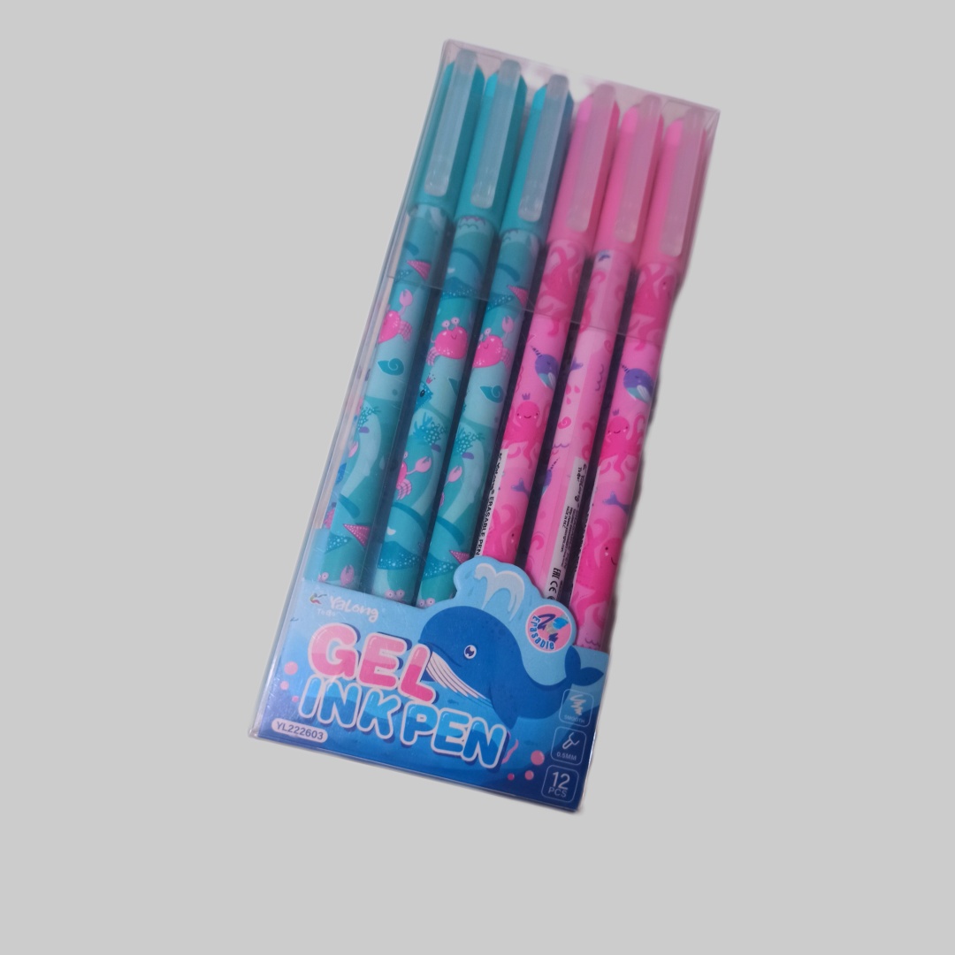 Ручкагелеваяuchka1212шт,цветчернилсиний