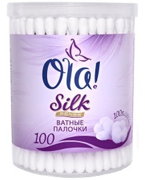 Ola ватные палочки Silk sense 100 шт