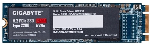 GIGABYTE M.2 PCIe 128 Gb
