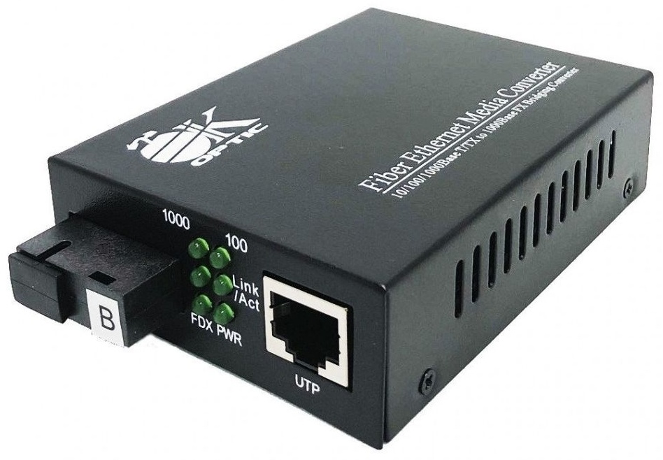 Медиаконвертер Ok Optic OK-950GS-3A/B черный