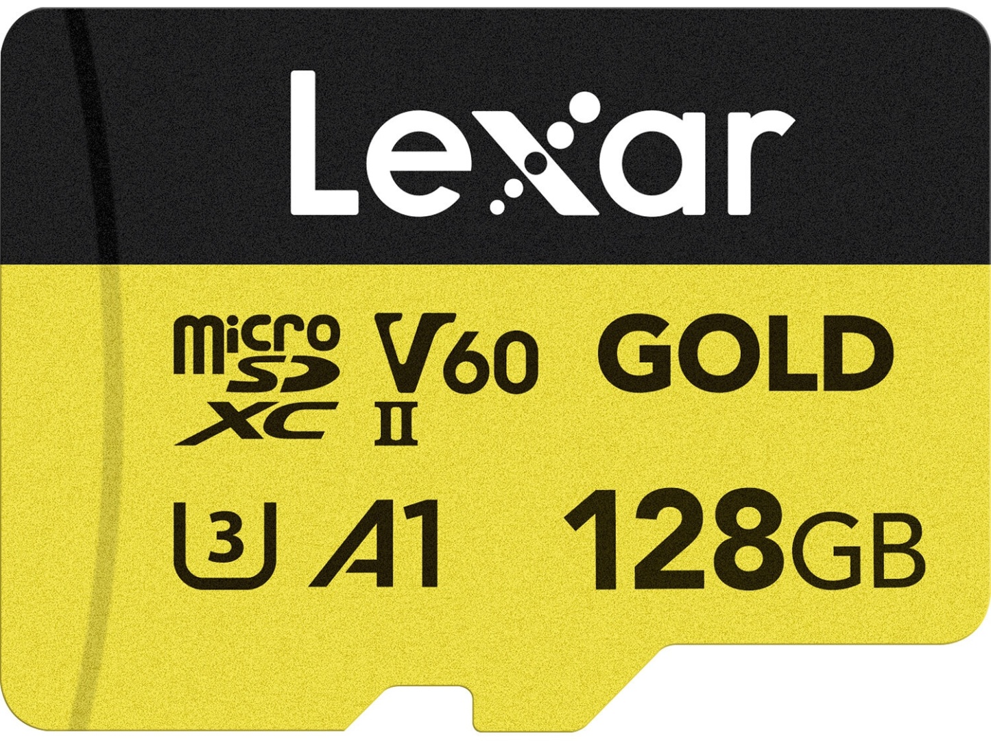 Карта памяти Lexar Professional GOLD microSDXC UHS-II V60 LMSGOLD128G-BNNN 128 Гб