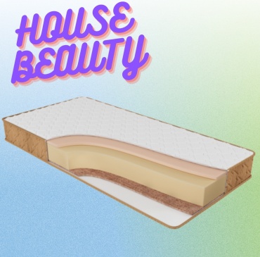 Матрас HOUSE BEAUTY Foam зима лето мемори 35, 200x210x35 см