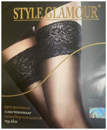 Чулки STYLE GLAMOUR бежевый