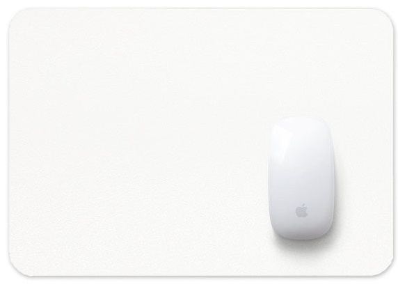 Коврик для мыши Jeti Kün S white 260x210x2 мм белый