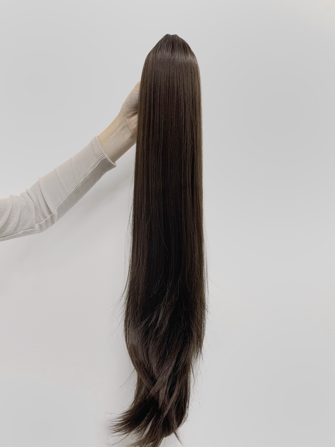 Hair Territory хвост на крабе шатен женский