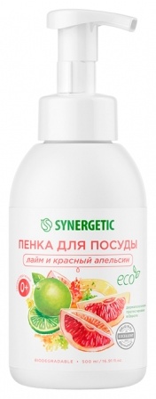 Synergetic жидкое Лайм и Красный Апельсин