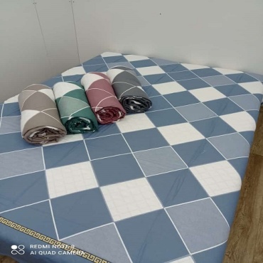 Покрывало MIDI Comfort 150х200 см, муслин, синий