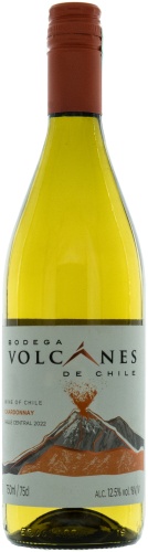 Вино Bodega Volcanes Chardonnay сухое белое 12.5% 0.75 л