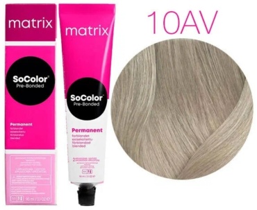 Matrix SoColor Permanent 10AV крем-краска 90 мл
