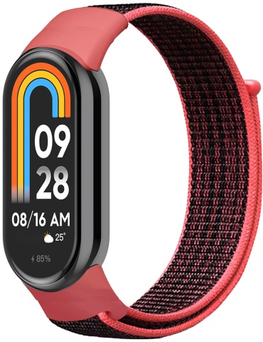Ремешок MindStore для Xiaomi Mi Band 8, Mi Band 9, Smart Band 10 красный