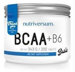 Nutriversum Basic BCAA+B6 200 таблеток