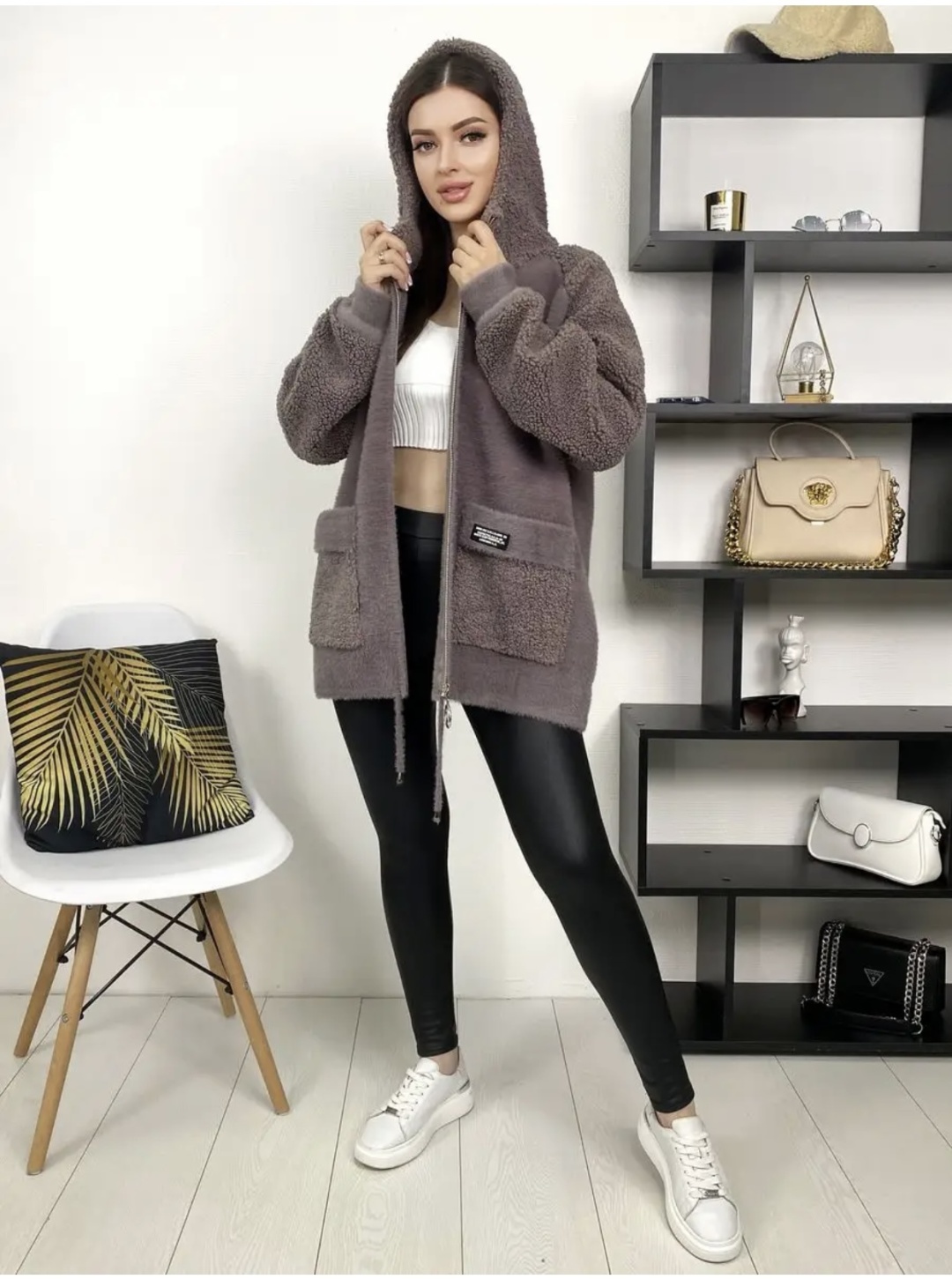 Кардиган Hatun atila фиолетовый, сиреневый