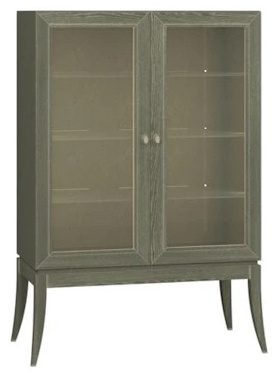 Шкаф-витрина Молодечномебель напольный ММ-389-07 129х90х45 см