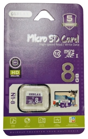 Карта памяти GERLAX N1-8 8 Гб