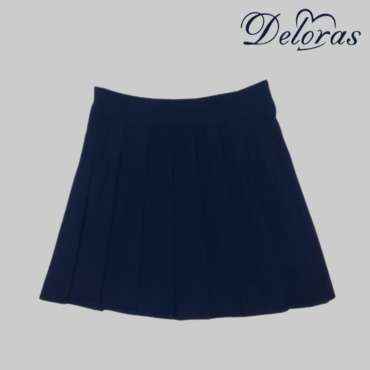 Школьная юбка трапеция Deloras синий