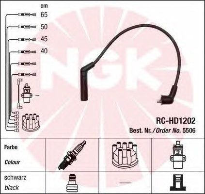 Свечные провода NGK 5506