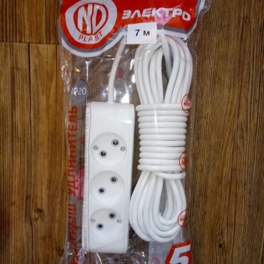 Удлинитель NDPlast 001487 7 м