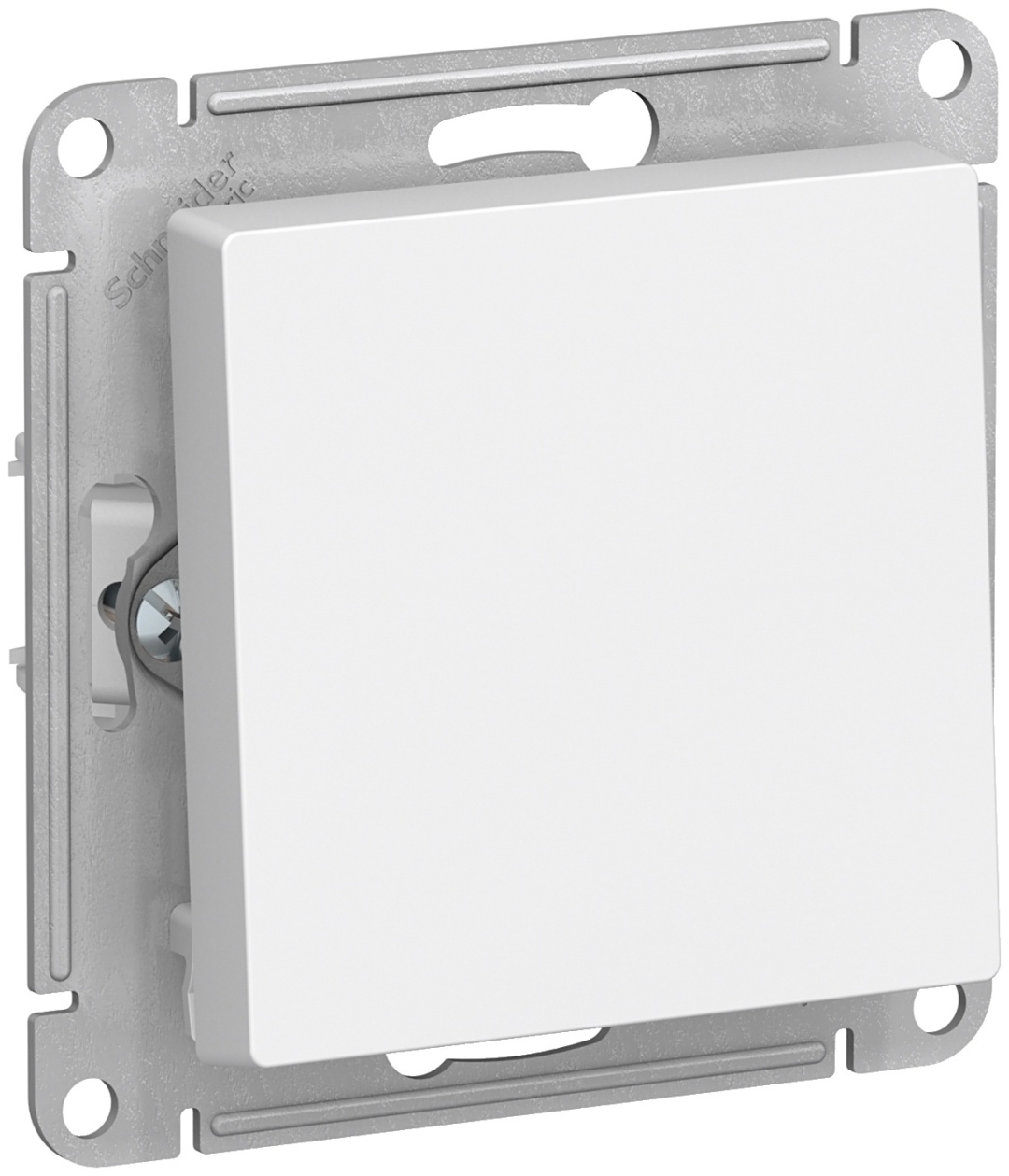 Выключатель клавишный Schneider Electric AtlasDesign, белый