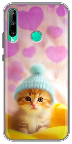 Чехол 100gadgets для Huawei P40 lite E белый